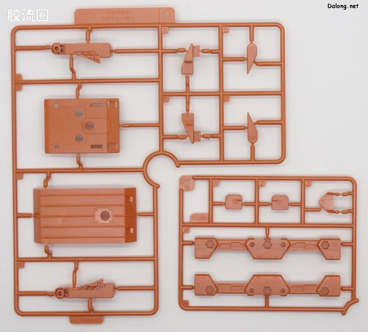 HEXA GEAR 六角机牙 第1世代六角机牙 支援扩展包006 叉车型 橙色Ver. - 图片